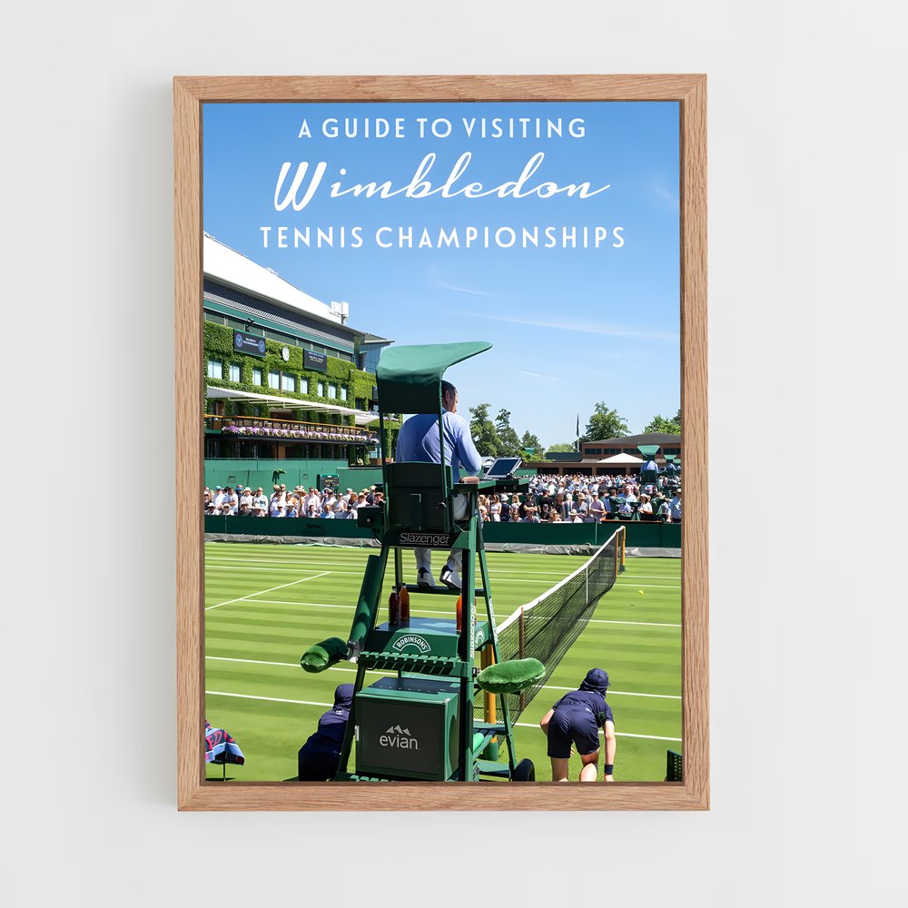 Poster Match de Wimbledon – affiche Tennis (vue 4)